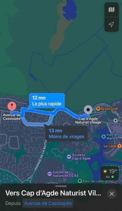 Joli Appartement A Proximite Du Village Naturiste Agde Bagian luar foto